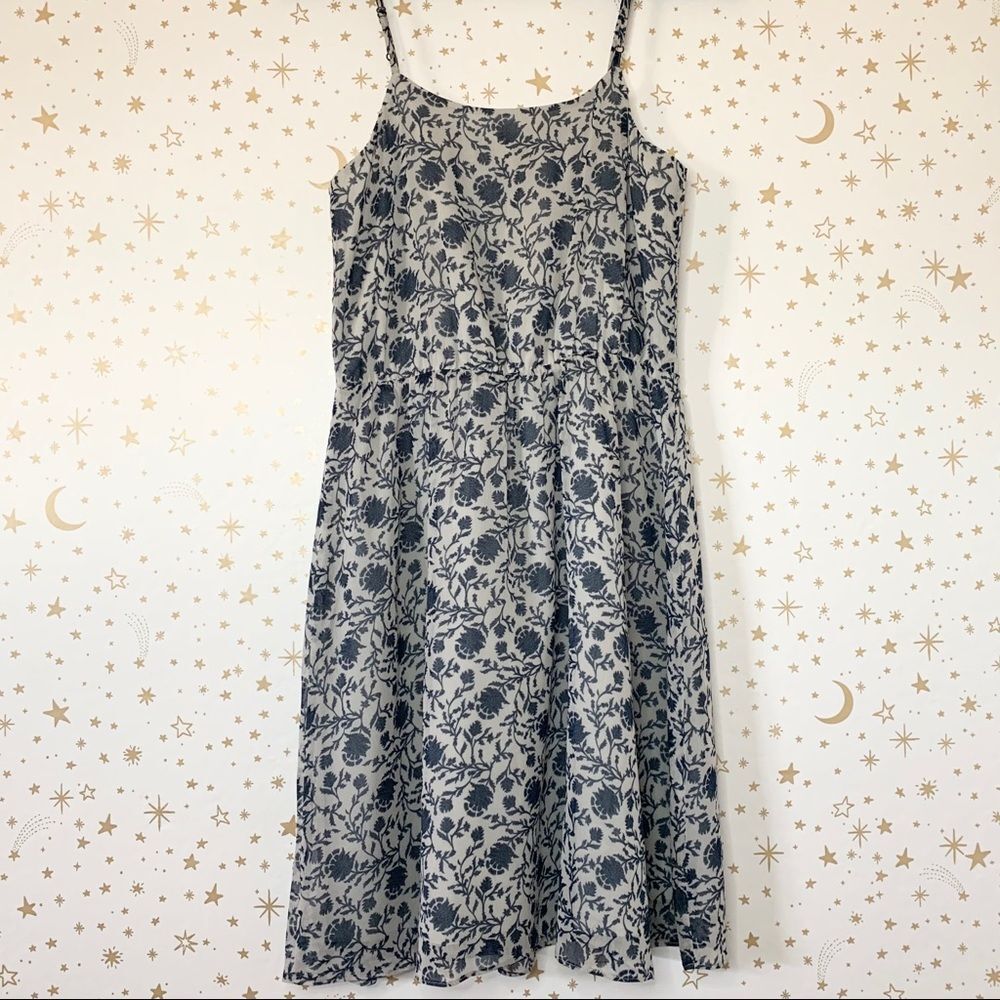 Ann Taylor LOFT Floral Sleeveless Summer Dress XS
